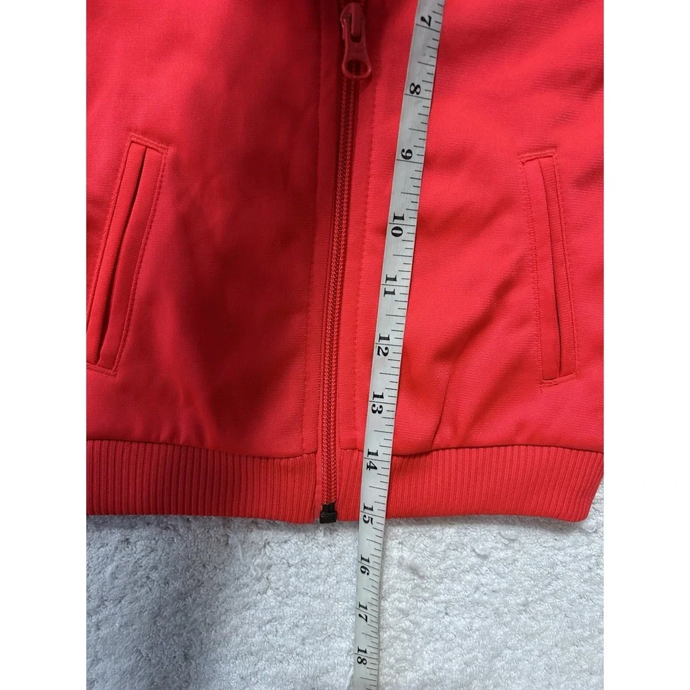 Adidas Firebird Tracksuit Jacket ONLY Toddler 18M Lucid Red JY0022 (E7)